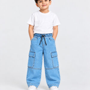 Boys Denim Baggy Pant 2-12Y