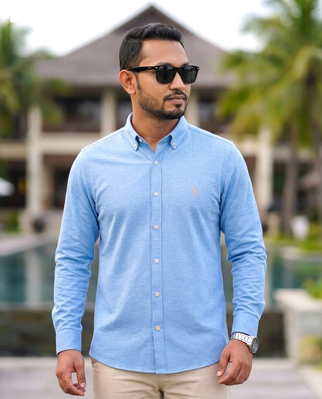 Premium Cotton Full Sleeve Shirt – 5 Colours Available - Image 2